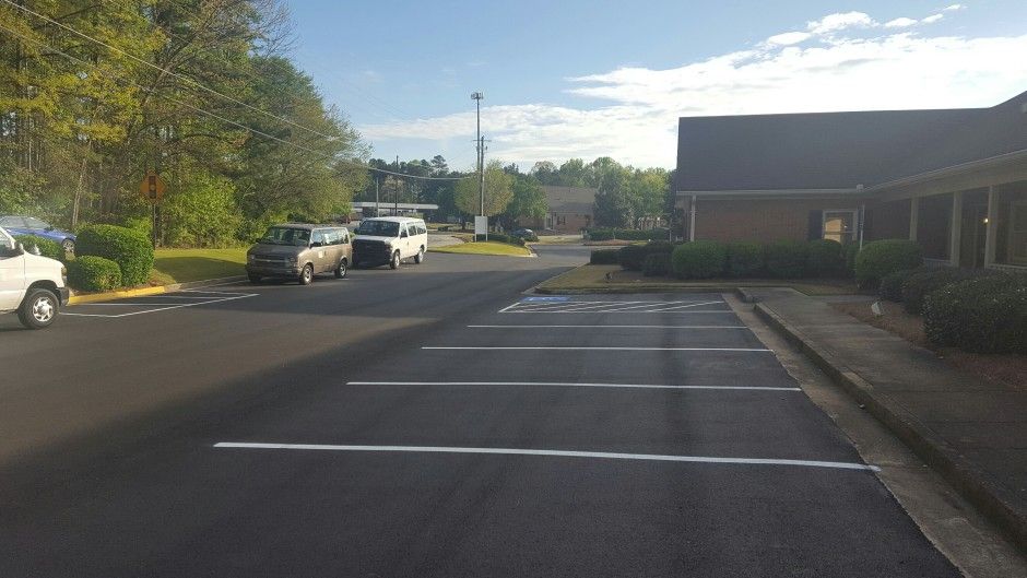 We’re Safely Paving Parking Lots in Lilburn, GA!