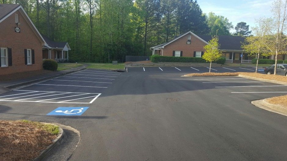 We’re Safely Paving Parking Lots in Lilburn, GA!