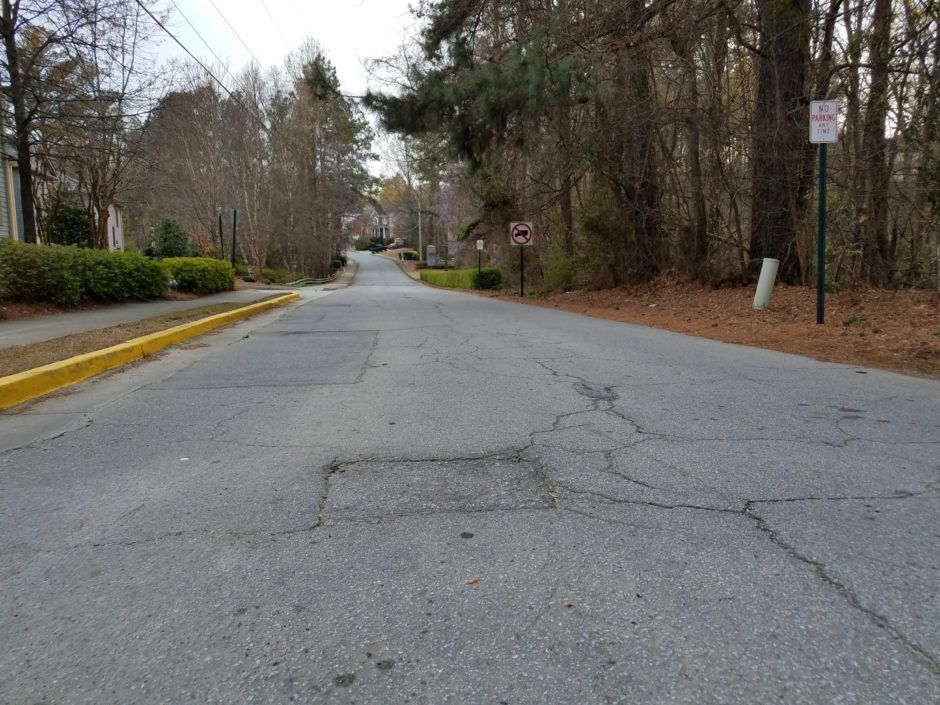 Before-gwinnett-georgia-asphalt-paving