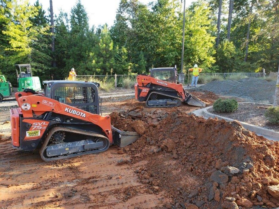 grading-parking-lot